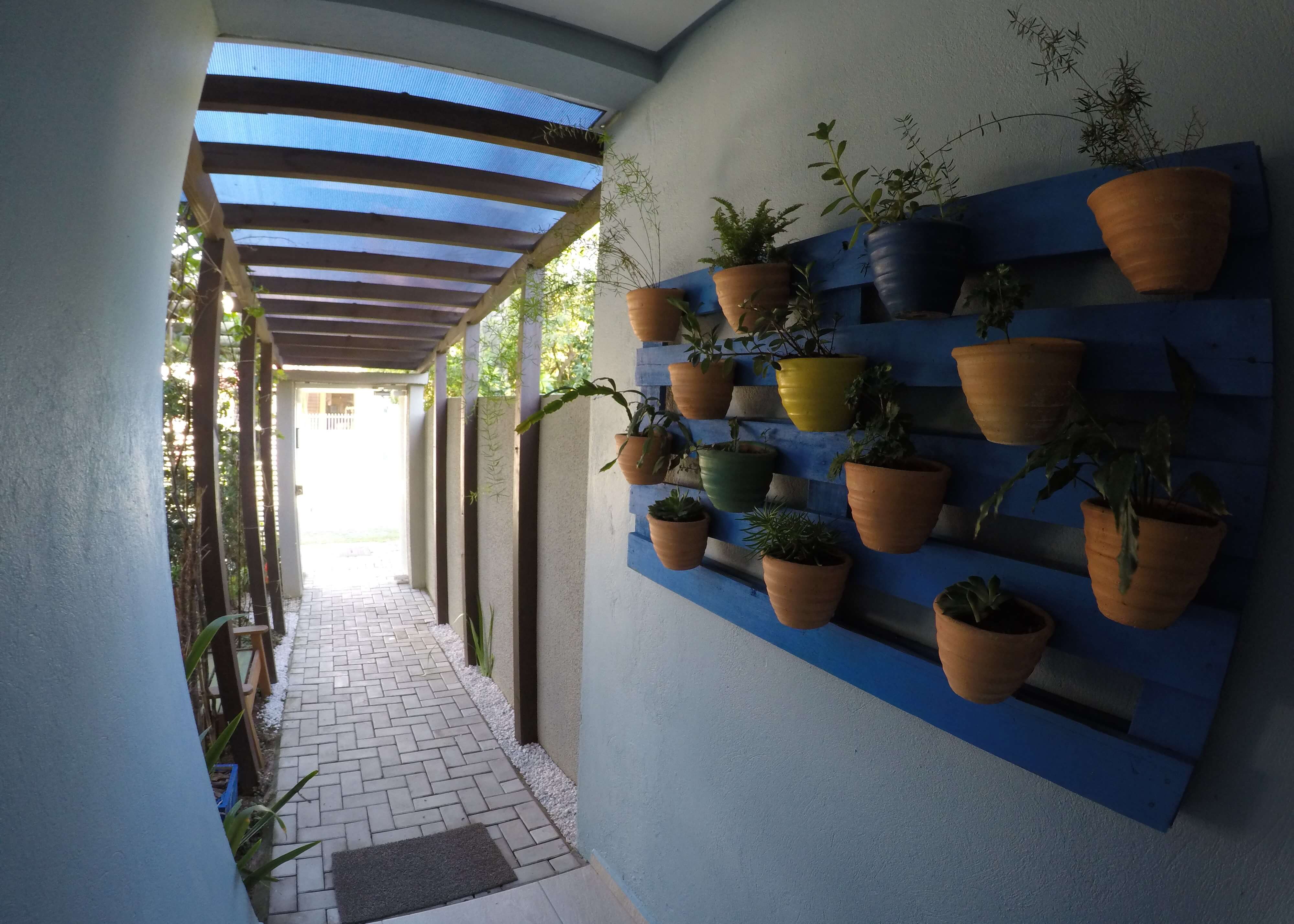 Foto do hall de entrada do residencial Costa do Sol